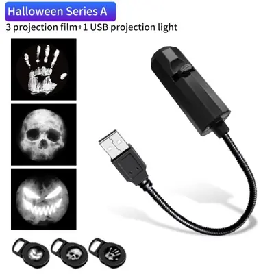 Image de Lampe Projecteur USB Thème Planète - Déco Halloween & Noël