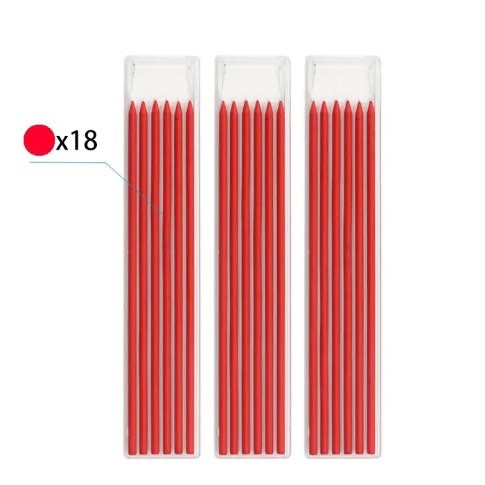 Recharges rouges 18 pièces