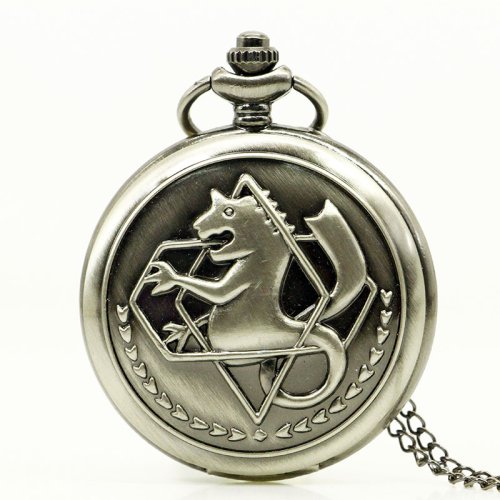 Zdjęcie Zegarek Kieszonkowy Edward Elric – Vintage Fullmetal Alchemist