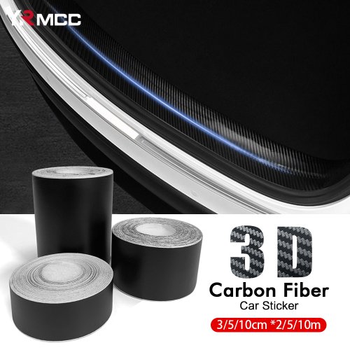 Afbeelding van 3D Koolstofvezel Vinyl Sticker - Waterdicht & Mat voor Auto en Motorhelm