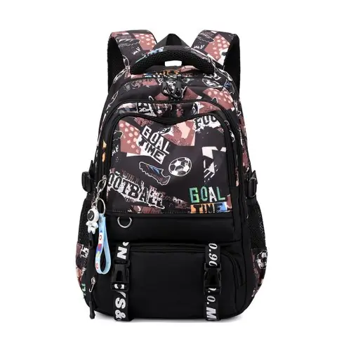 Image de Sac à dos scolaire homme - Grand format avec compartiment ordinateur