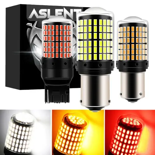 Image de Ampoules LED Clignotants 1156 Ba15s - Éclairage Auto 144 SMD