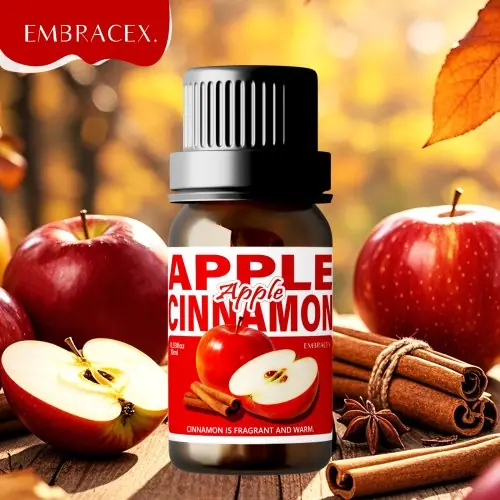 Image de Huile Essentielle Pomme & Cannelle - Parfum Doux 10ml