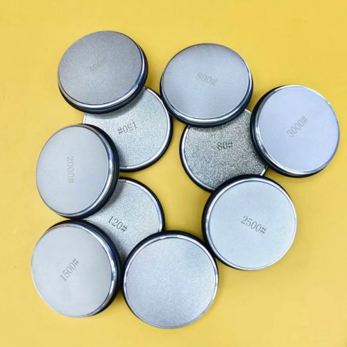 Image of Natural Diamond Rolling Knife Sharpener with Four-Sided Magnetic Angle Guide for Precision Kitchen Knife Sharpening