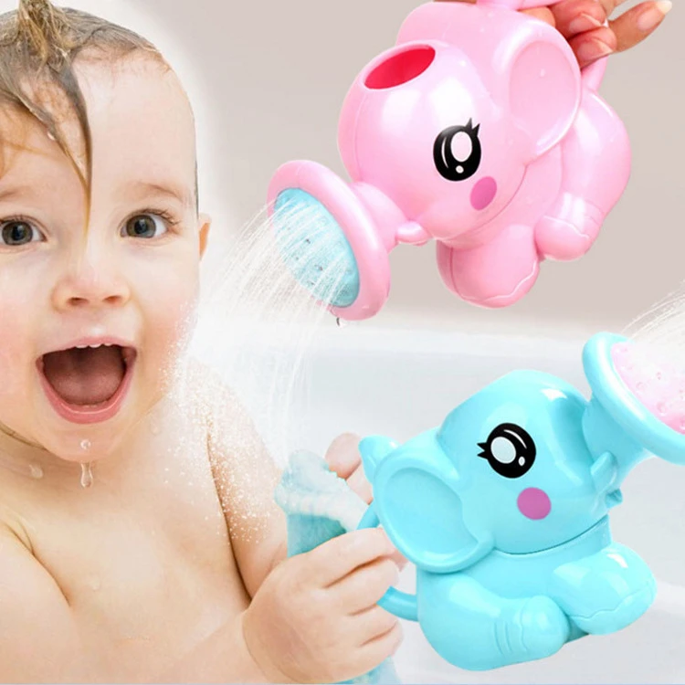 Afbeelding van Leuke Olifant Waterkoker met Gieter – Speelgoed voor Bad en Douche, Ideaal voor Baby’s en Kleuters in de Zomer
