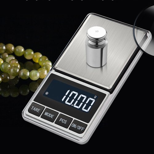 Image of Ultra-Precise 0.01g Digital Pocket Scale for Gold, Jewelry, Diamonds & Small Items – Portable Mini Electronic Balance with High Accuracy and Compact Design