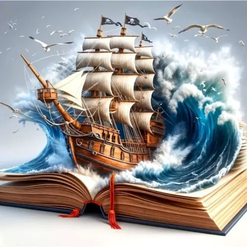 Image de Kit Peinture Diamant Bateau Paysage - Décoration Murale DIY