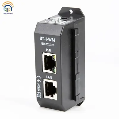 Image de Injecteur PoE Actif 90W - 2.5G/10G - Rail DIN