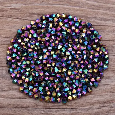 Image de Perles de Cristal Bicone 4mm - 300 pcs