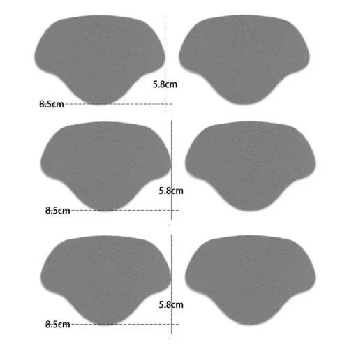Image of 6PCS Sports Shoes Patches Insoles Sneakers Men Heel Repair Subsidy Repair Holes Self-adhesive Patche Insole Pad Foot Care Insert