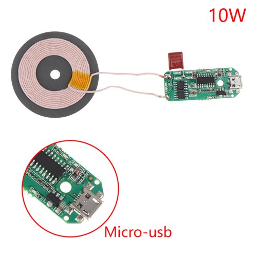 Immagine di Modulo Trasmettitore Wireless 5W/10W/15W - Ricarica Rapida Qi