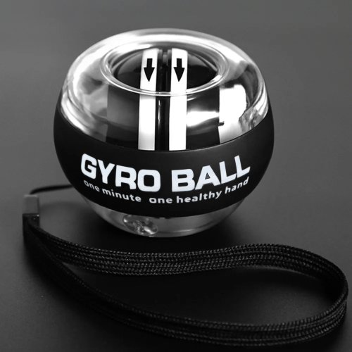 Esercitatore per Avambraccio con Sfera Giroscopica per Polso - Allenamento Automatico per Rafforzare Muscoli del Braccio e Dita