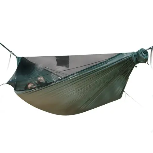 Image de Hamac de Camping Léger 11 Pieds avec Filet Anti-Moustiques
