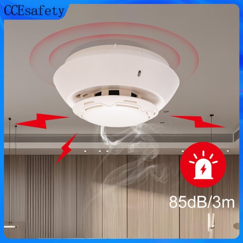 Imagen de Detector de Humo SD302 - Protección Duradera con Batería Reemplazable