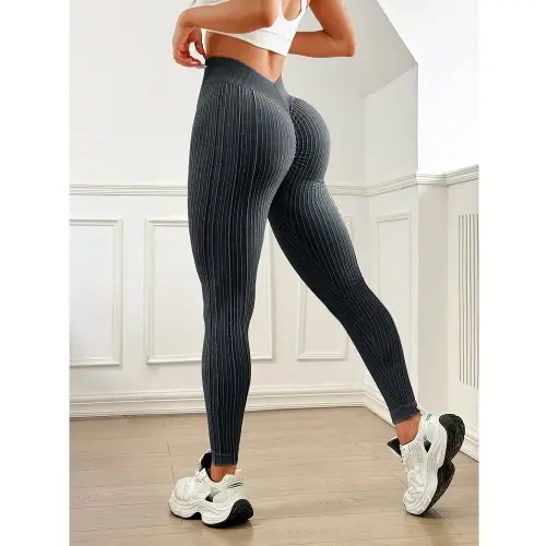 Image de Leggings Yoga Haute Taille Sans Couture