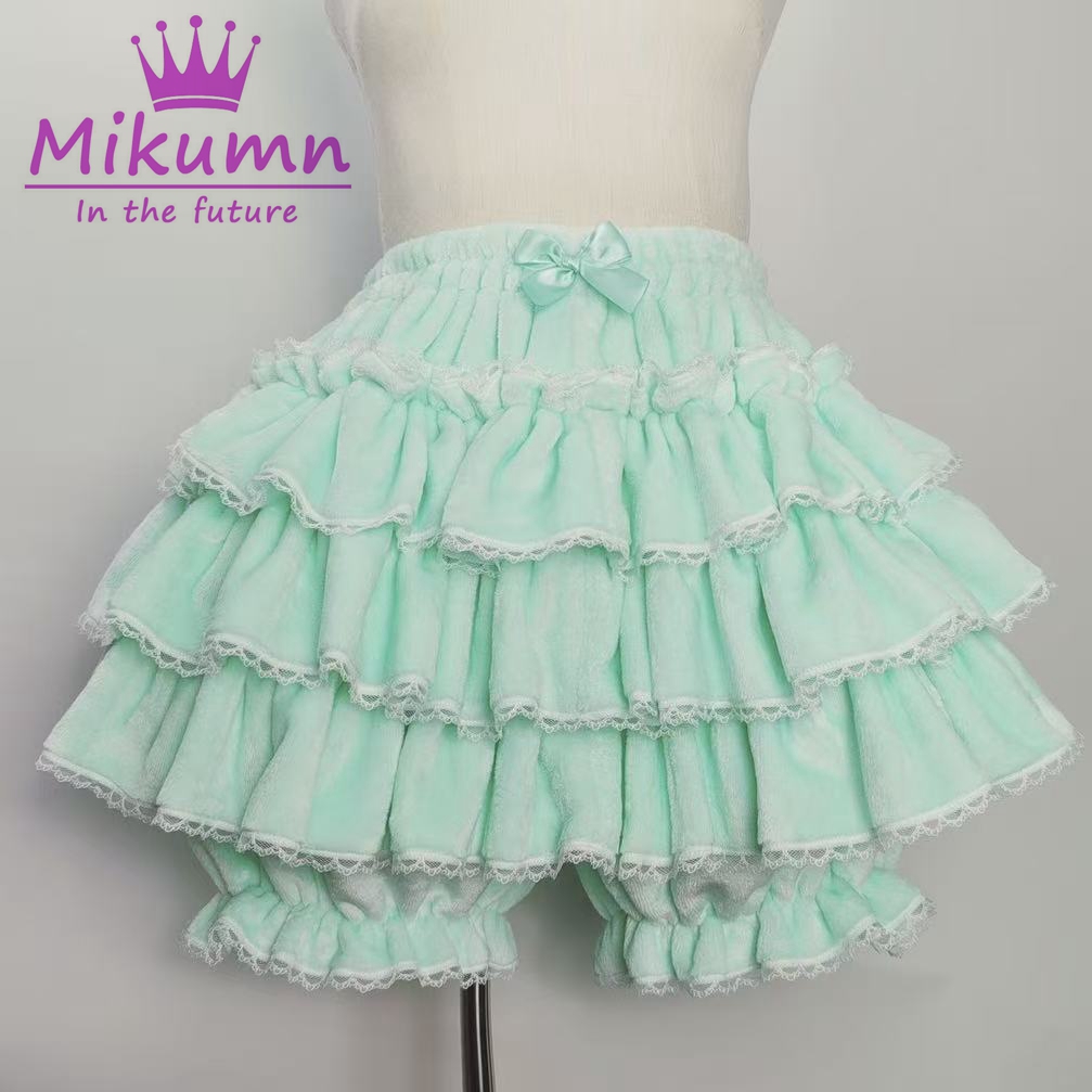 Image de Short Harajuku Kawaii Rose & Blanc - Style Lolita Y2K