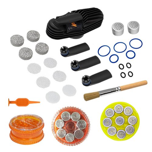 Imagen de Kit Completo de Herramientas para Artesanía con Boquilla Dosificadora, Cepillo de Malla y Unidad de Enfriamiento – Ideal para Proyectos Creativos en Casa