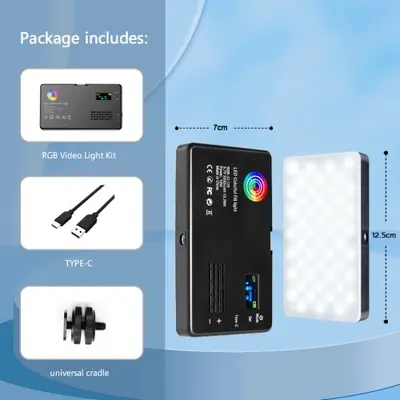 Image de Lumière LED RGB Pro pour Vlog & Photo