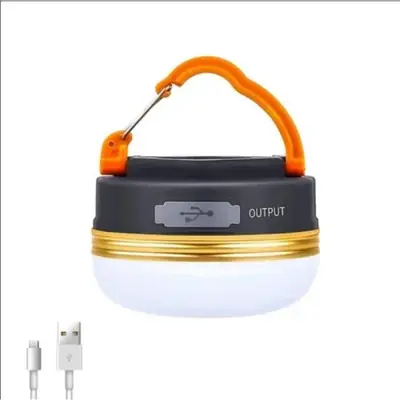 Image de Lampe Solaire Portable Rechargeable - Idéale pour le Camping et la Randonnée