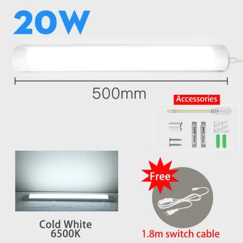 10W 0,5 m zimna biel