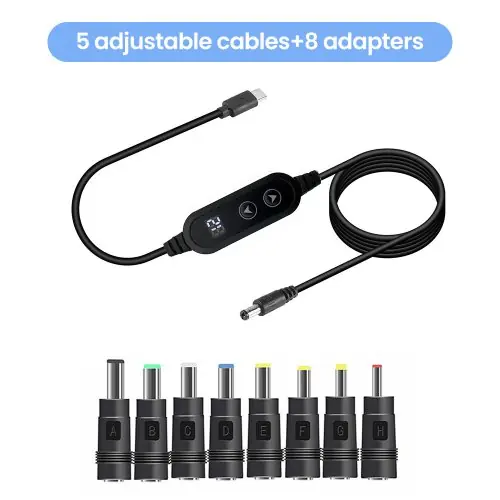 Câble 8 adaptateur
