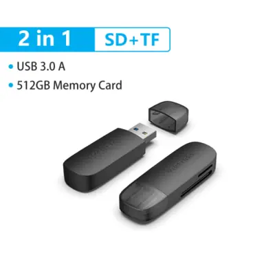 Image de Lecteur USB-C SD/MicroSD Rapide