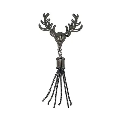 Image de Fermoir Tête de Cerf Métallique - Accessoire Élégant pour Sac à Main