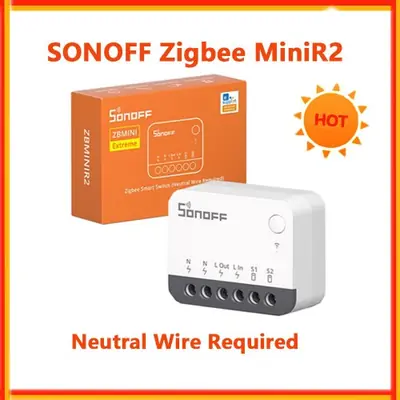 Image de Sonoff ZBMiniR2 - Commutateur Zigbee Intelligent pour Maison Connectée