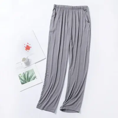 Image de Pantalons de Pyjama Homme Modaux - Confort Été & Printemps
