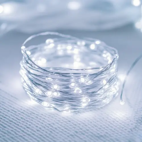 Image de Guirlande Lumineuse LED Cuivre - Déco Noël & Mariage