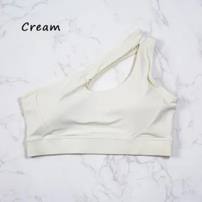 Image de Haut de Sport Femme Une Épaule - Séchage Rapide & Élégant