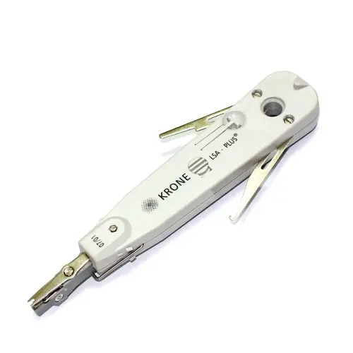 Image de Outil de Poinçonnage Krone LSA - Coupe Fil & Sertissage RJ45