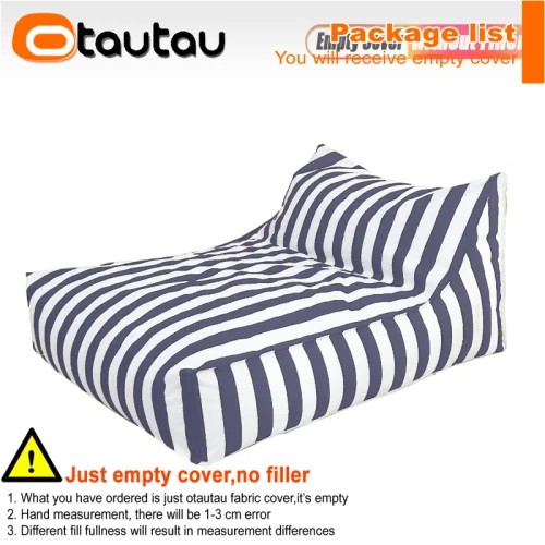 Immagine di OTAUTAU Copertura per sacco a sacco Oxford impermeabile per esterni Galleggianti Lettino SF343【Senza...