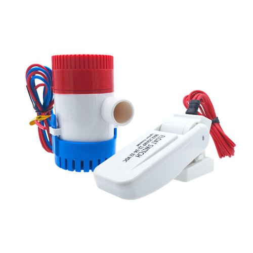 Bild von Leistungsstarke Bootspumpe mit Schwimmerschalter – 12V/24V