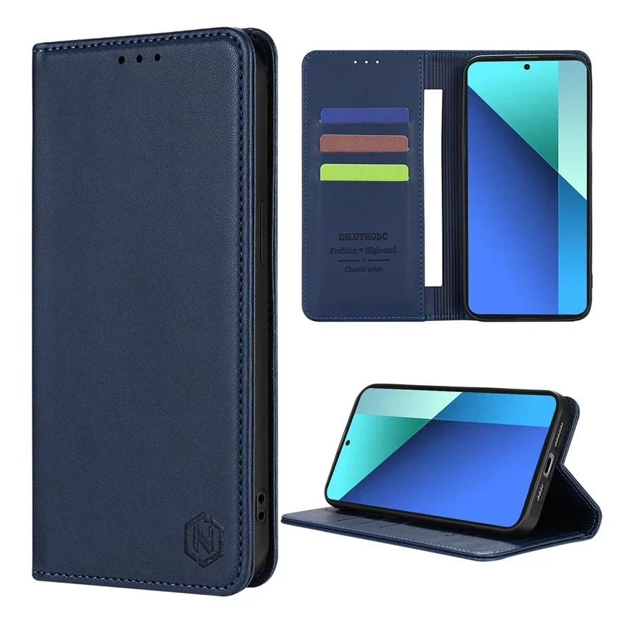 Image de Étui Portefeuille Cuir Xiaomi Redmi Note