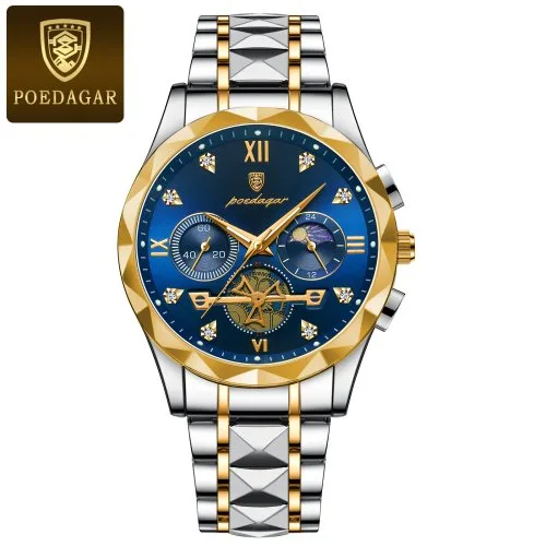 Goud blauw