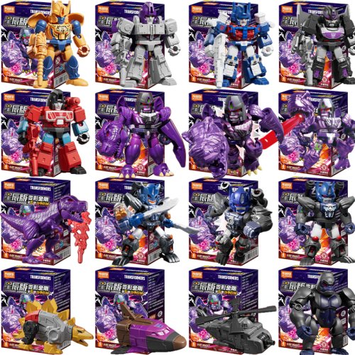 Zdjęcie BLOKEES Oryginalna Wersja Defender 6 Transformers Bruticus Optimal Optimus Primal Cheetor Ultra Magnus Figurki Akcji Zabawki Prezent