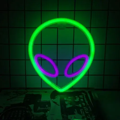 Alien violet vert