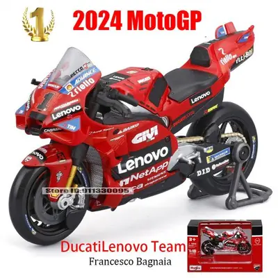 Image de Maisto 1:18 Moto GP Marc & Alex Marquez - Modèle de Collection