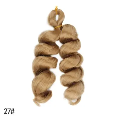 Image de Perruque Synthétique 30cm à Double Boucle en Spirale