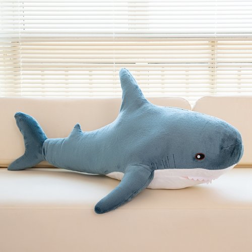 Image de Peluche Requin Mignon 140cm - Douce et Kawaii