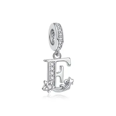 Image de Breloques Lettres A-Z en Argent Sterling 925