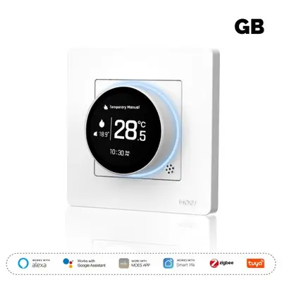 Image de Thermostat Intelligent Zigbee avec Contrôle Voix