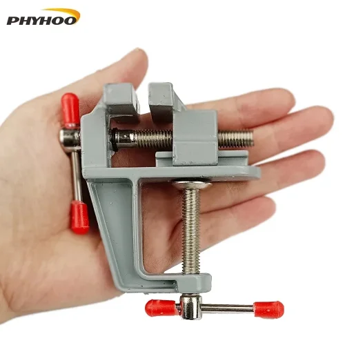 Image de Mini Étau de Table en Aluminium - Outil de Bijouterie Pratique