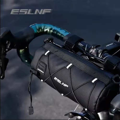 Bild von Wasserdichte Fahrrad-Fronttasche mit großer Kapazität – Multifunktionale Reittasche für Mountainbike und Tourenfahrräder, robustes Outdoor-Zubehör