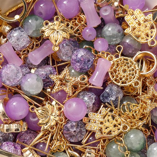 Image de Kit Perles Mixtes 30g - Création de Bijoux Artisanaux