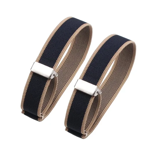 Bild von 1 Paar elastische verstellbare Armbänder, rutschfeste Hemdärmelhalter, Armband, Ärmelarmband, rutschfeste Hemdärmelhalter