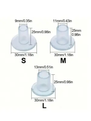 Image de Protège-Talons Transparent - Anti-Dérapant & Résistant