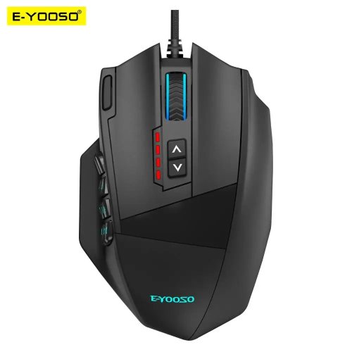 Image de Souris Gaming RGB 24000 DPI avec 19 Boutons Programmables
