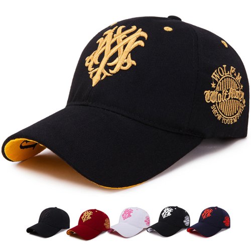 Imagen de Gorra de Béisbol Tótem Flame Roja para Hombres y Mujeres – Diseño Bordado con Protección Solar para Primavera y Verano